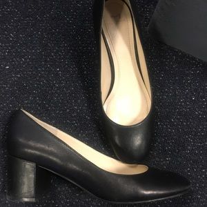 Mark Fisher, black, 2”round heal pump size 8